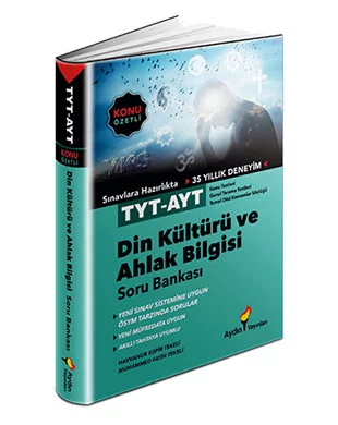 Aydın Yayınları - TYT AYT Din Kültürü ve Ahlak Bilgisi Soru Bankası