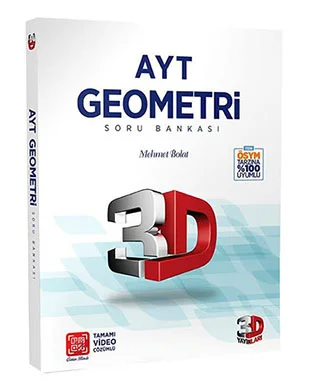 Çözüm Yayınları - 3D AYT Geometri Soru Bankası