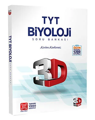 Çözüm Yayınları - 3D TYT Biyoloji Soru Bankası
