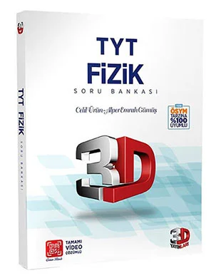 Çözüm Yayınları - 3D TYT Fizik Soru Bankası