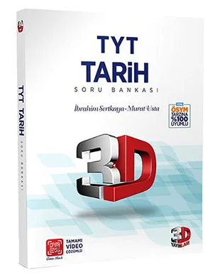 Çözüm Yayınları - 3D TYT Tarih Soru Bankası