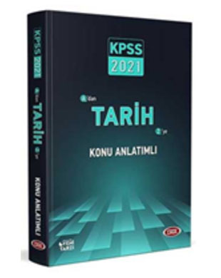 2025 KPSS Tarih Kitap Önerileri (Tamamı Güncel) Data Yayınları - KPSS Tarih Konu Anlatımlı