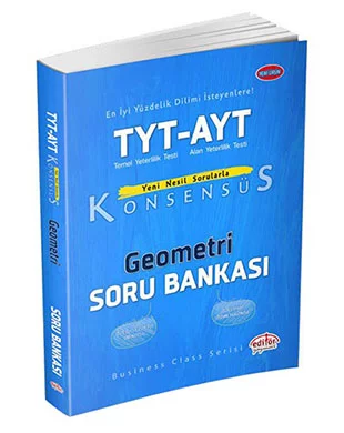 Editör Yayınevi - Konsensüs TYT AYT Geometri Soru Bankası