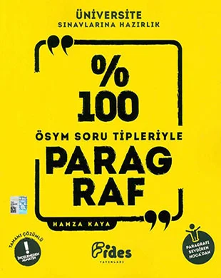 Fides Yayınları - %100 ÖSYM Soru Tipleriyle Paragraf