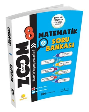 Günay Yayınları - Zoom Serisi 8. Sınıf Matematik Soru Bankası