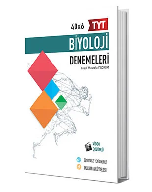 Hız ve Renk Yayınları - 40x6 TYT Biyoloji Denemeleri