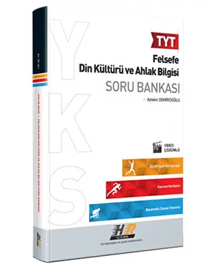 Hız ve Renk Yayınları - TYT Felsefe Din Kültürü ve Ahlak Bilgisi Soru Bankası