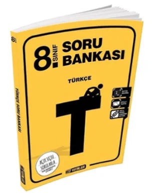 Hız Yayınları - 8. Sınıf Türkçe Soru Bankası