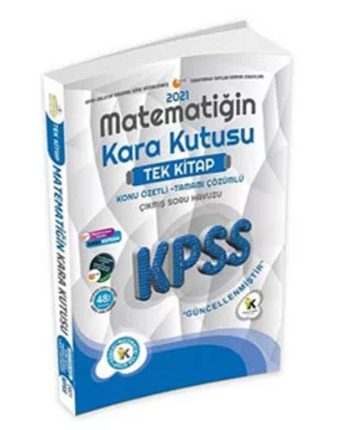 2021 KPSS Matematik Kitap Önerileri (Tamamı Yeni) İnformal Yayınları - KPSS Matematiğin Kara Kutusu Tek Kitap
