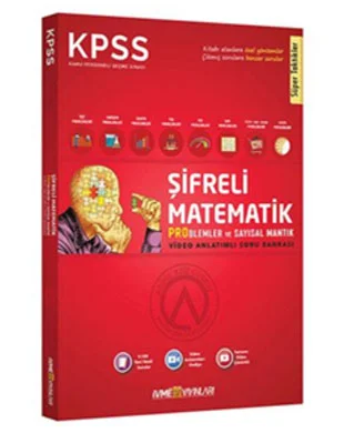 2021 KPSS Matematik Kitap Önerileri (Tamamı Yeni) İvme Yayınları - KPSS Matematik Problemler ve Sayısal Mantık Video Anlatımlı Soru Bankası