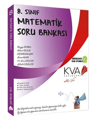 KVA Yayınları - 8. Sınıf Matematik Soru Bankası
