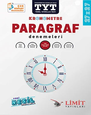 Limit Yayınları - TYT Kronometre Paragraf Denemeleri