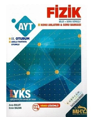 2021 AYT Fizik Kitap Önerileri (Yeni ve Güncel) (ÖSYM) Mikro Hücre Yayınları - AYT Kuantum Fizik Konu Anlatımlı Soru Bankası