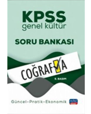2025 KPSS Coğrafya Kitap Önerileri (En İyiler) Nobel Sınav Yayınları - KPSS Coğrafya Soru Bankası