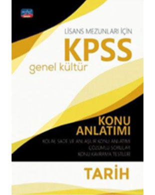 2025 KPSS Tarih Kitap Önerileri (Tamamı Güncel) Nobel Yayınları - KPSS Lisans Tarih Konu Anlatımı