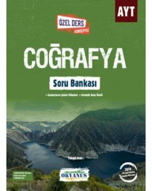 Okyanus Yayınları - AYT Coğrafya Özel Ders Konseptli Soru Bankası