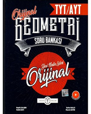 2022 AYT Geometri Kitap Önerileri (MEB'e Göre) Orjinal Yayınları - Orjinal TYT AYT Geometri Soru Bankası