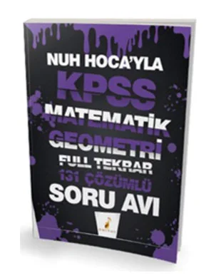 2021 KPSS Matematik Kitap Önerileri (Tamamı Yeni) Pelikan Yayıncılık - KPSS Matematik Geometri Soru Avı