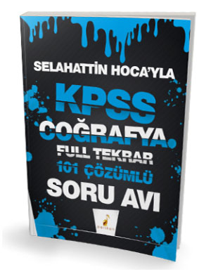 2025 KPSS Coğrafya Kitap Önerileri (En İyiler) Pelikan Yayınları - KPSS Coğrafya Soru Avı