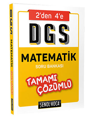 Şenol Hoca Yayınları - DGS Matematik Soru Bankası