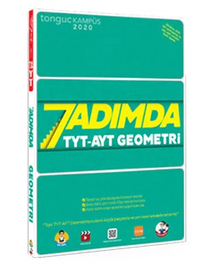Tonguç Akademi Yayınları - 7 Adımda TYT AYT Geometri Soru Bankası