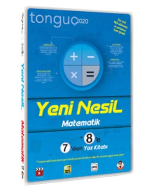 Tonguç Akademi Yayınları - 7'den 8'e Yeni Nesil Matematik Yaz Kitabı