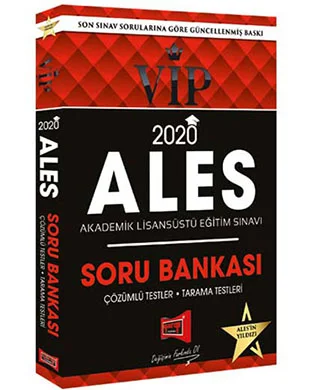 Yargı Yayınları - ALES VIP Soru Bankası