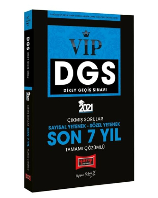 Yargı Yayınları - DGS VIP Sayısal-Sözel Yetenek Son 7 Yıl Tamamı Çözümlü Çıkmış Sorular